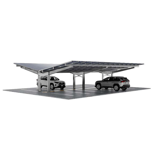 Parkplatz Solar Carport Systeme Modell BION